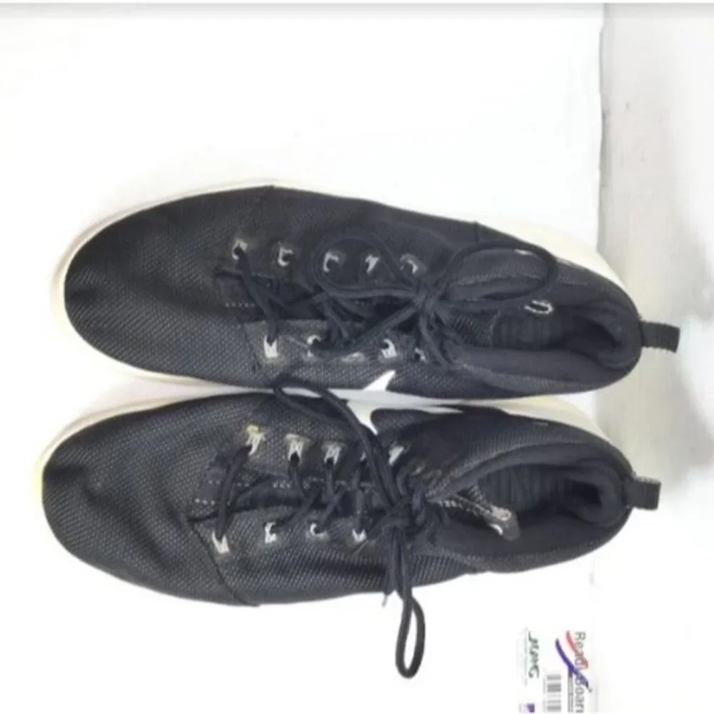 Nike Hyperfr3sh Ankle-High Men's Basketball Shoes Black/White Size 11.5 - Picture 6 of 12